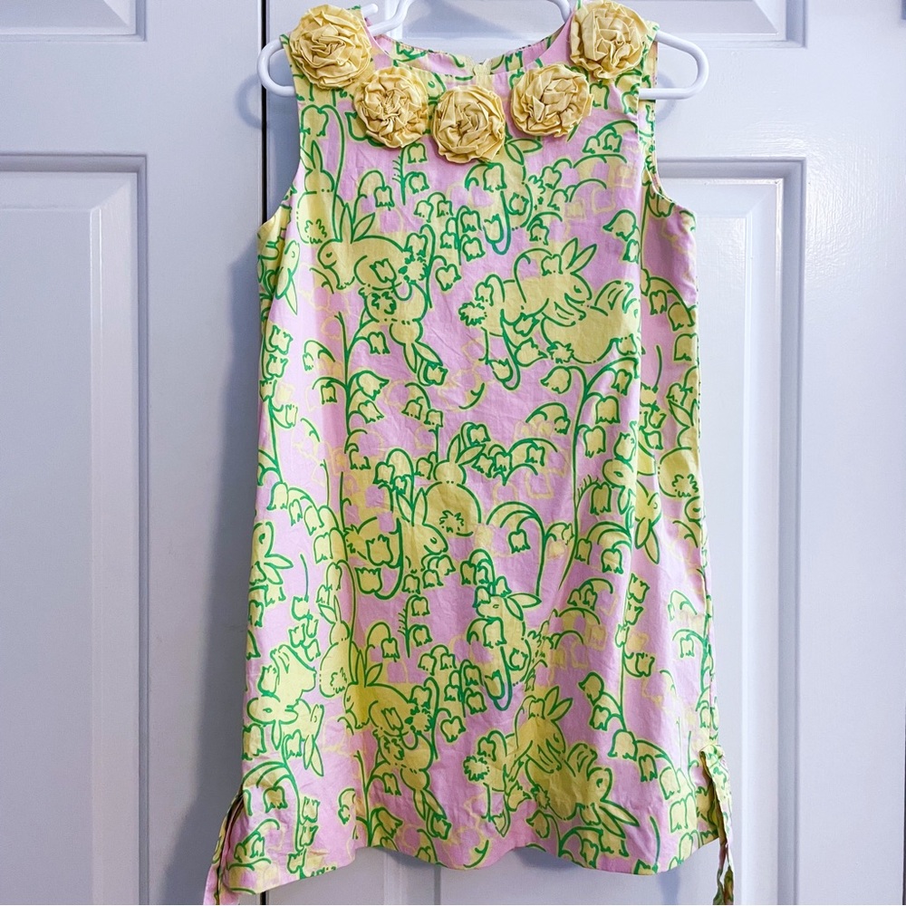 Lilly Pulitzer Bunny Trail Shift Dress, Size 5